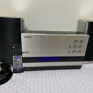 オンキヨー(ONKYO)のONKYO ipod コンポ(ポータブルプレーヤー)