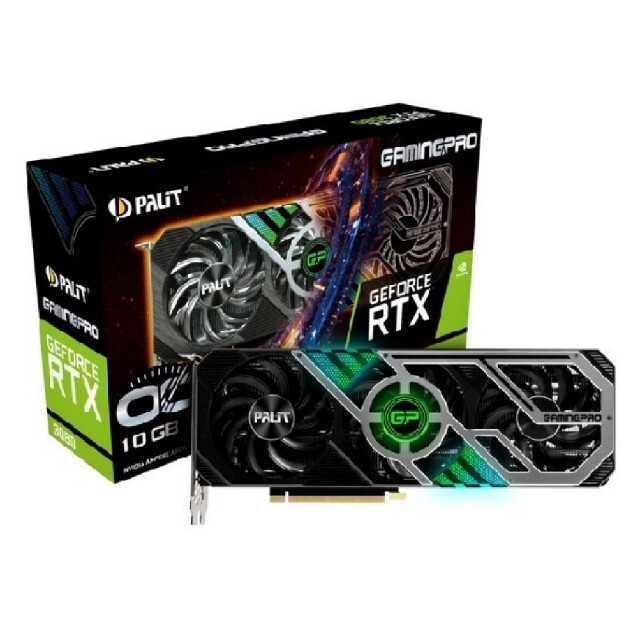 「新品」palit RTX3080 GAMING PROPC/タブレット