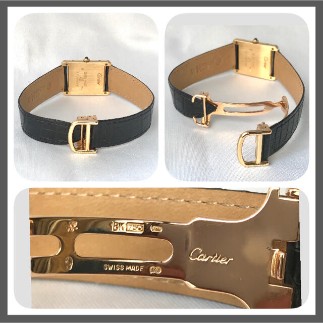 Cartier(カルティエ)のbalon-e 専用タンク ルイ カルティエ　18Kイエローゴールド レディースのファッション小物(腕時計)の商品写真