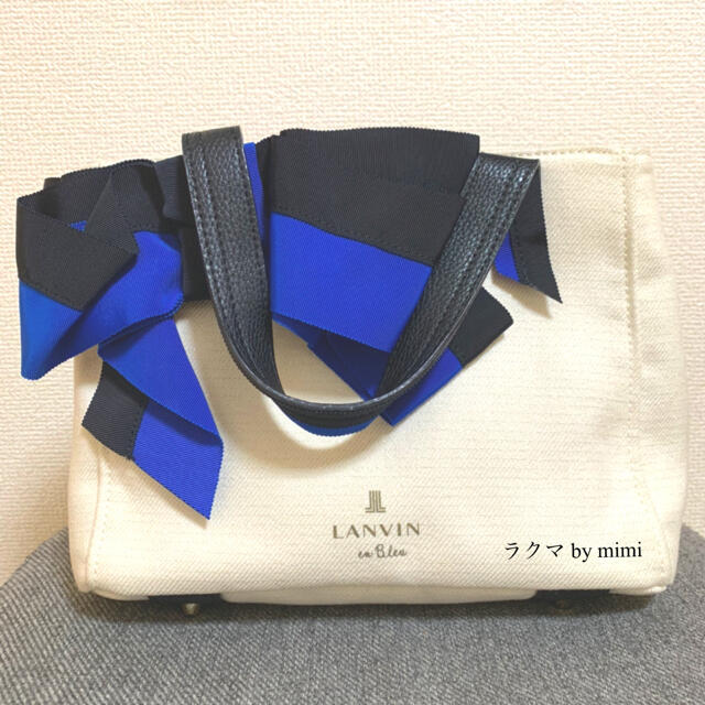 LANVIN en Bleu(ランバンオンブルー)のラスト1点 2wayショルダートートバッグ LANVIN en Bleu レディースのバッグ(ショルダーバッグ)の商品写真