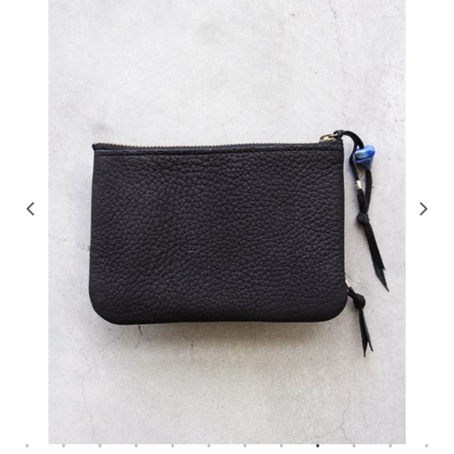 新品未使用YAKLeather With Lapis Lazuli Wallet 2