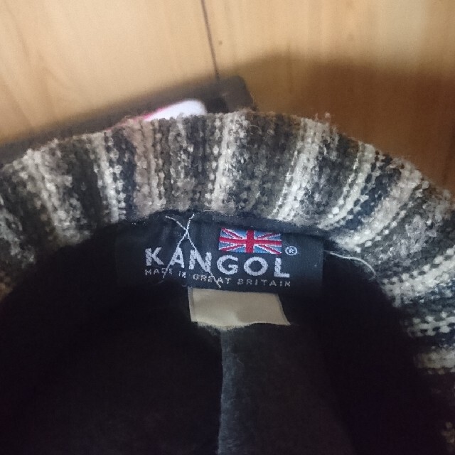 KANGOL(カンゴール)のKANGOL　カンゴル　ニット帽 メンズの帽子(ニット帽/ビーニー)の商品写真
