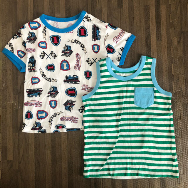 UNIQLO(ユニクロ)の【UNIQLO Baby】トーマスTシャツ　セット　100 キッズ/ベビー/マタニティのキッズ服男の子用(90cm~)(Tシャツ/カットソー)の商品写真