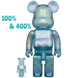 メディコムトイ(MEDICOM TOY)のBE@RBRICK X-girl 2021 100％ & 400％(その他)