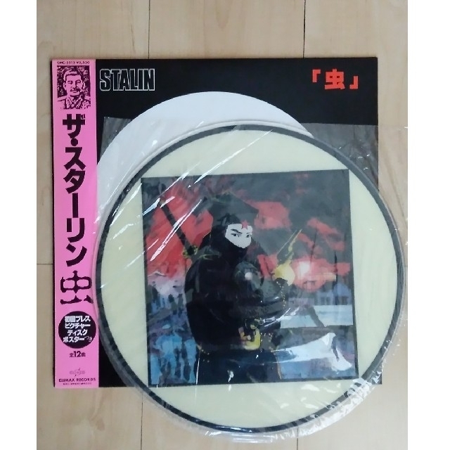 ザ・スターリン★『虫』 LP レコード エンタメ/ホビーのエンタメ その他(その他)の商品写真