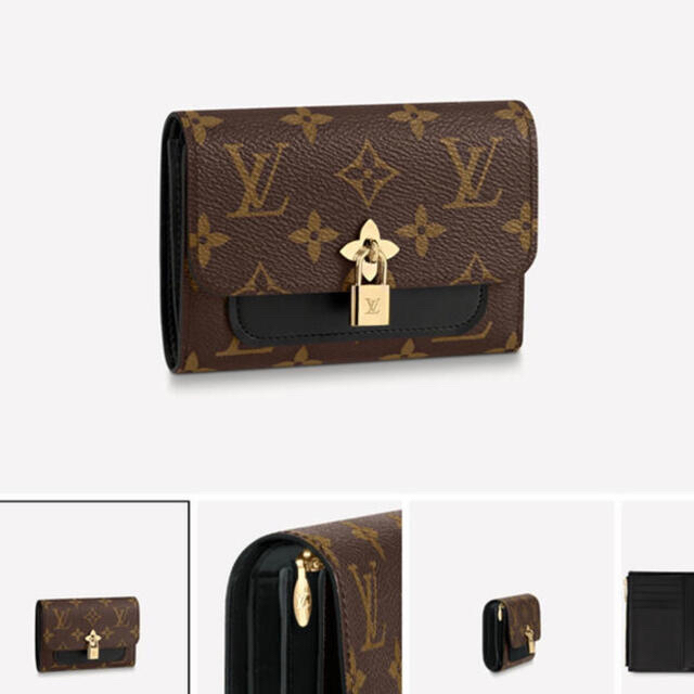 louis vuitton ルイヴィトン　フラワーコンパクト　財布