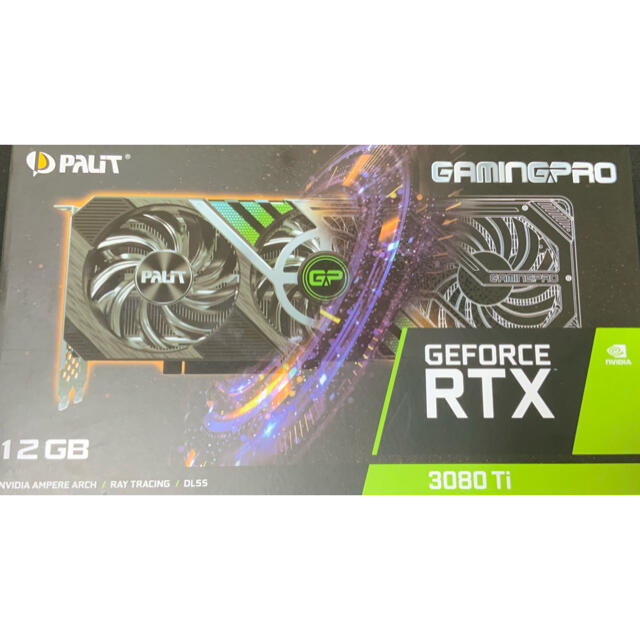 384bitコアクロックPalit Geforce RTX 3080Ti 新品