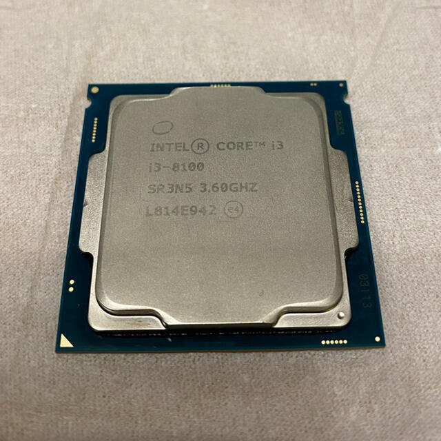 Intel Core i3 8100(SR3N5)  LGA1151PC/タブレット