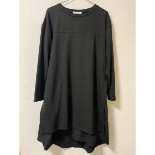 ショコラフィネローブ(chocol raffine robe)の◆ショコラフィネローブ　裾スリットドッキング　チュニック◆(チュニック)