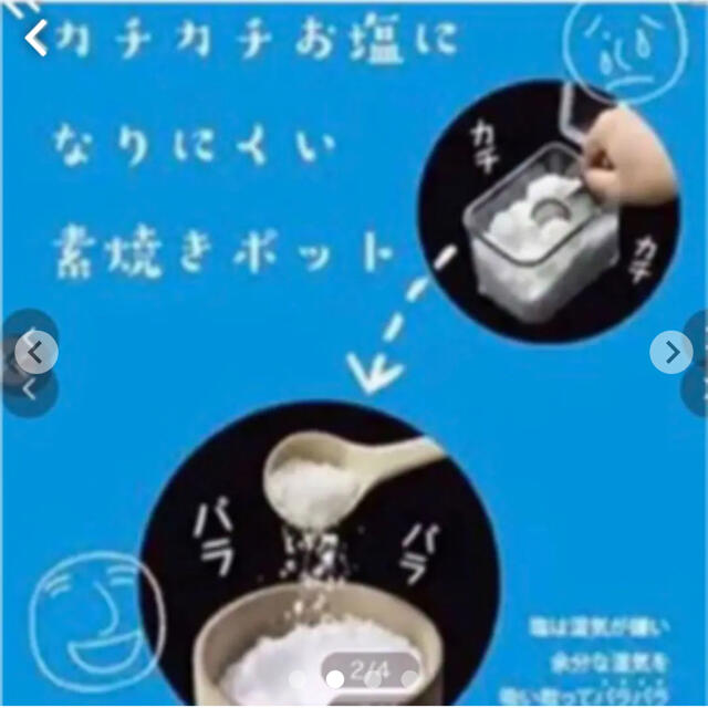 塩　砂糖容器 インテリア/住まい/日用品のキッチン/食器(収納/キッチン雑貨)の商品写真