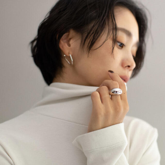 URBAN RESEARCH(アーバンリサーチ)のJAMIRAY Round silver ring/ラウンドシルバーリング レディースのアクセサリー(リング(指輪))の商品写真