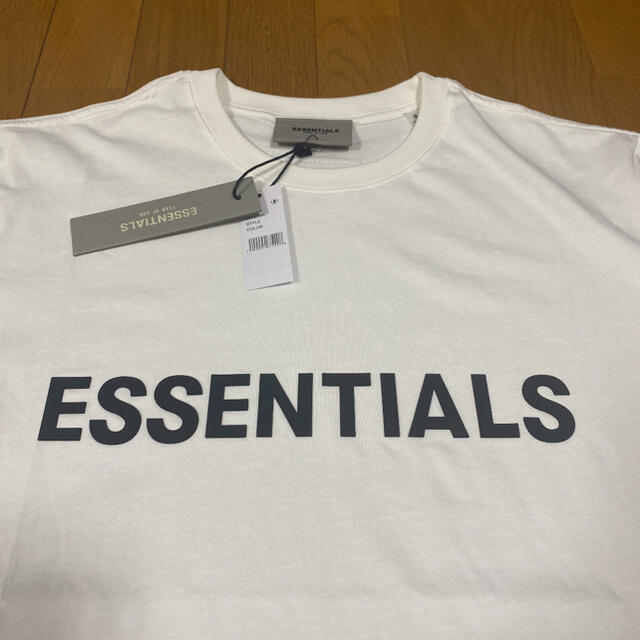 FOG ESSENTIALS フロントロゴ Tシャツ ホワイト Sサイズ