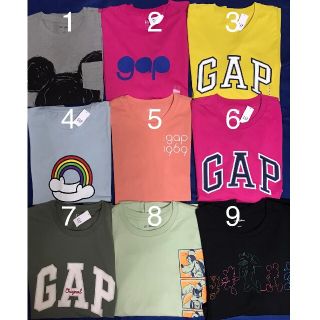 ギャップ(GAP)の【新品未使用タグ付き正規品 10枚セット】GAP　Tシャツ(Tシャツ/カットソー(半袖/袖なし))