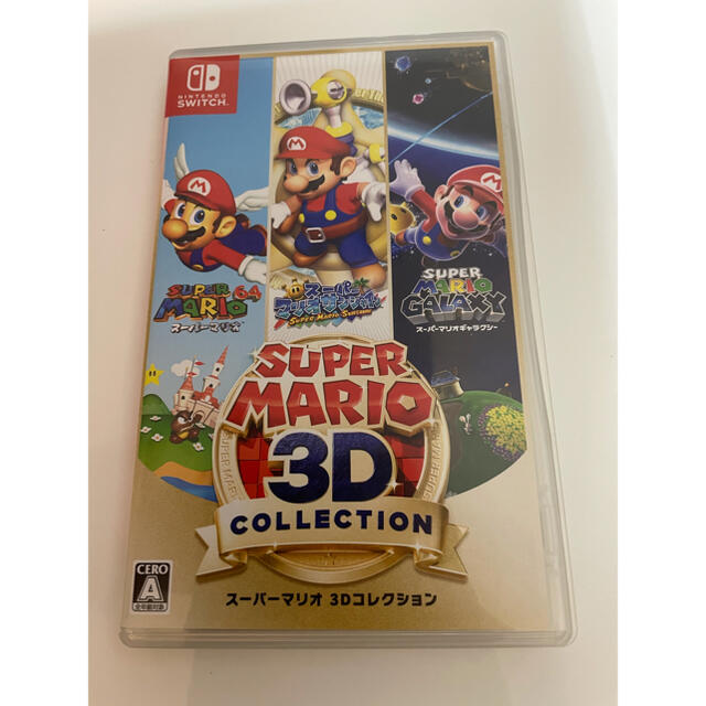 Nintendo Switch(ニンテンドースイッチ)のsuper mario 3D collection エンタメ/ホビーのゲームソフト/ゲーム機本体(家庭用ゲームソフト)の商品写真