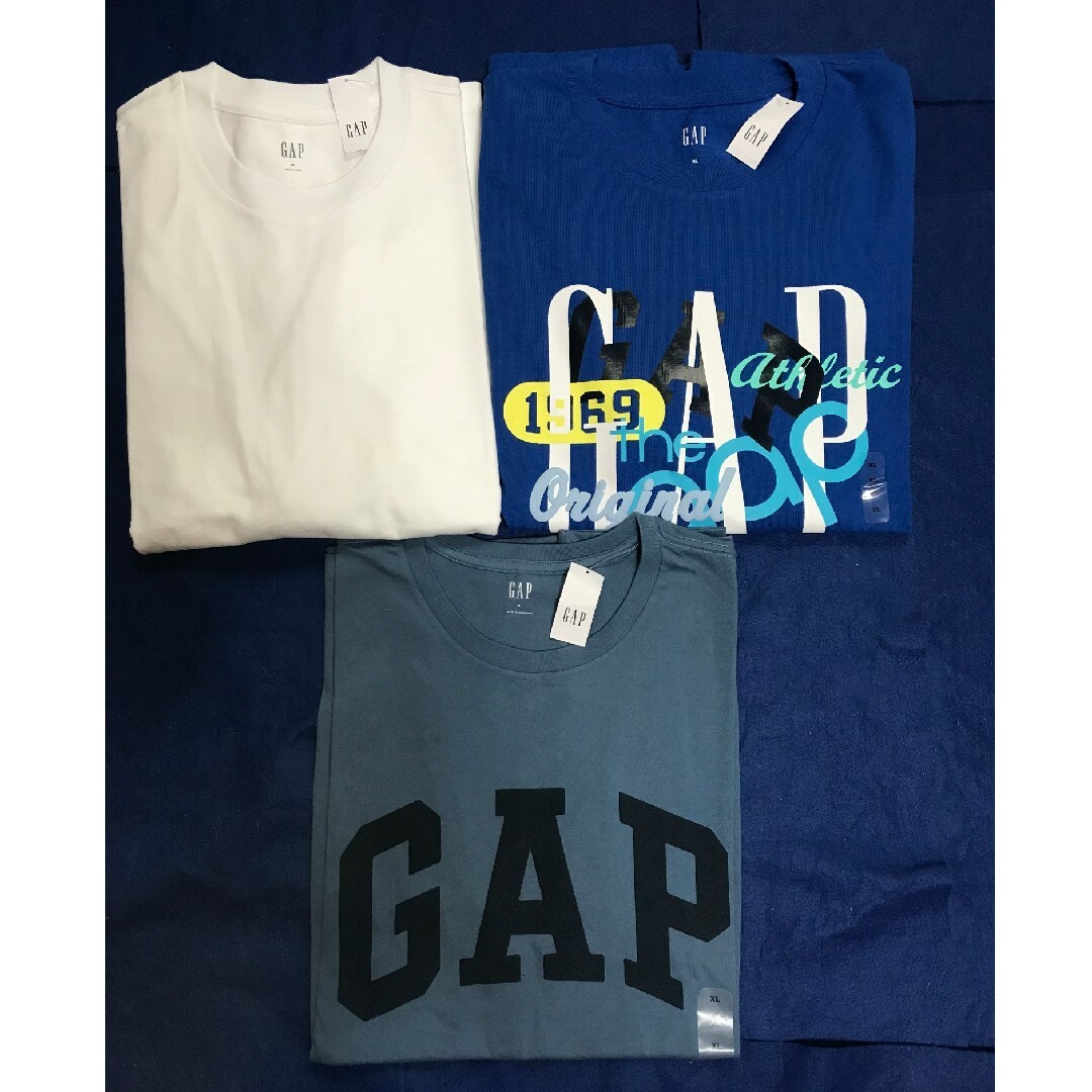 GAP(ギャップ)の【新品未使用タグ付き正規品 10枚セット】GAP　Tシャツ メンズのトップス(Tシャツ/カットソー(半袖/袖なし))の商品写真