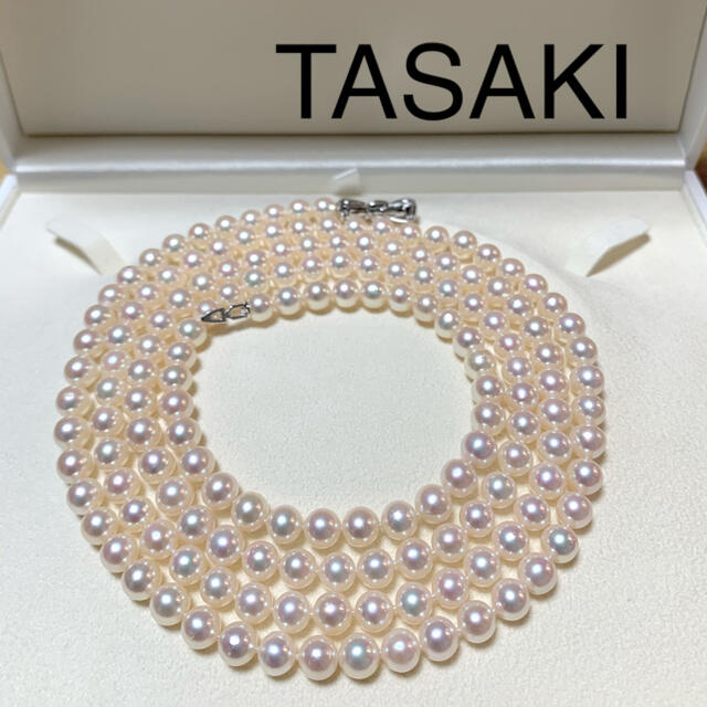TASAKI(タサキ)の【ご専用】TASAKIタサキロングパールネックレス6.5-7mm未満 レディースのアクセサリー(ネックレス)の商品写真