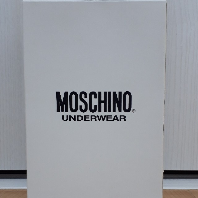 MOSCHINO(モスキーノ)の【新品未使用】MOSCHINO/モスキーノのボクサーパンツ2枚セットMサイズWH メンズのアンダーウェア(ボクサーパンツ)の商品写真