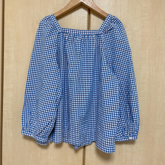 J.Crew(ジェイクルー)のJ.CREW カットソー スクエアネック レディースのトップス(カットソー(長袖/七分))の商品写真