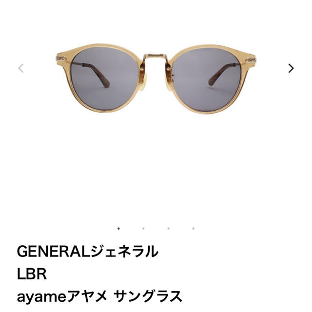 ayame. サングラス★GENERALジェネラル★定価¥38,500