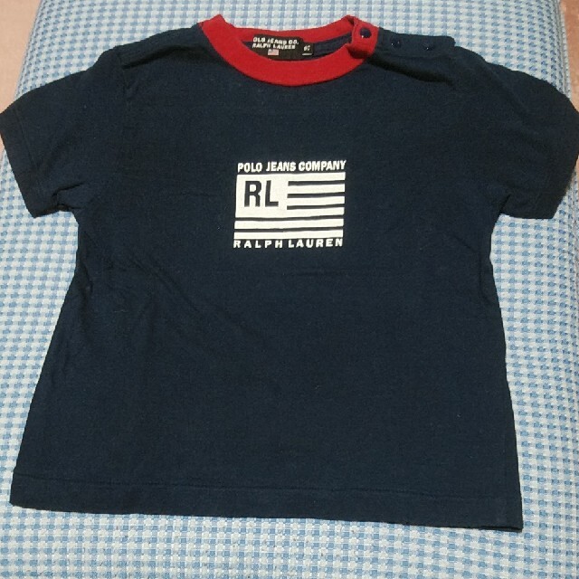 POLO RALPH LAUREN(ポロラルフローレン)のポロラルフローレン　Tシャツ 80cm キッズ/ベビー/マタニティのベビー服(~85cm)(Ｔシャツ)の商品写真