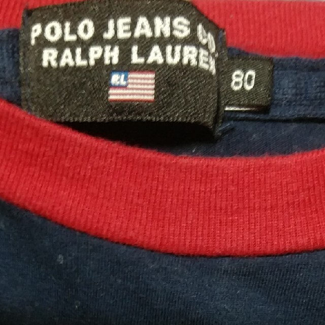 POLO RALPH LAUREN(ポロラルフローレン)のポロラルフローレン　Tシャツ 80cm キッズ/ベビー/マタニティのベビー服(~85cm)(Ｔシャツ)の商品写真