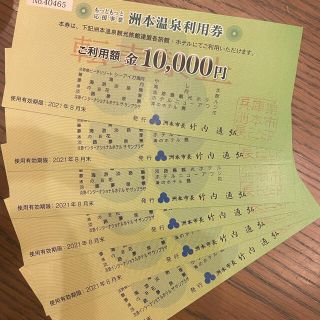 洲本温泉利用券　6万円(宿泊券)