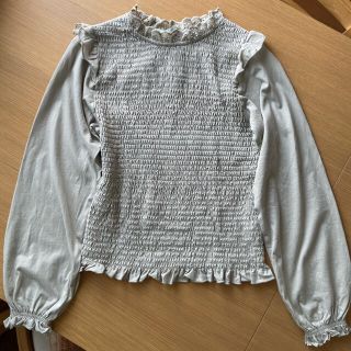 ザラキッズ(ZARA KIDS)のシャーリングブラウス(ブラウス)