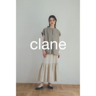 クラネ(CLANE)のCLANE 21ss 完売品 VOLUME TIERED MAXI SKIRT (ロングスカート)