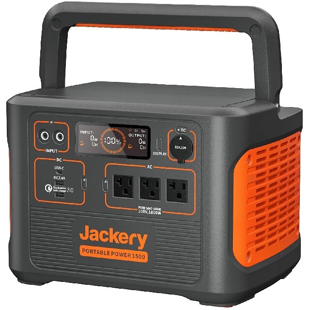 スポーツ/アウトドアJackery ポータブル電源 Ace1500 413400mAh/1488Wh