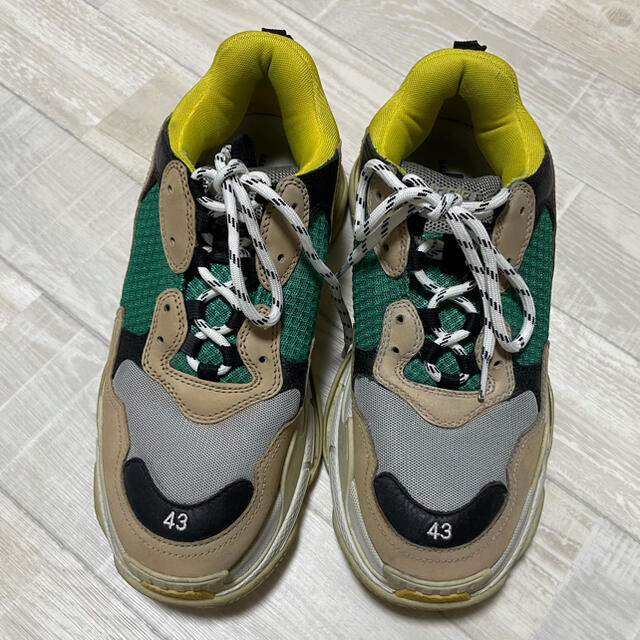 好評NEW】 Balenciaga BALENCIAGA triple s バレンシアガトリプルs 43の通販 by ミヤギ 's  shop｜バレンシアガならラクマ