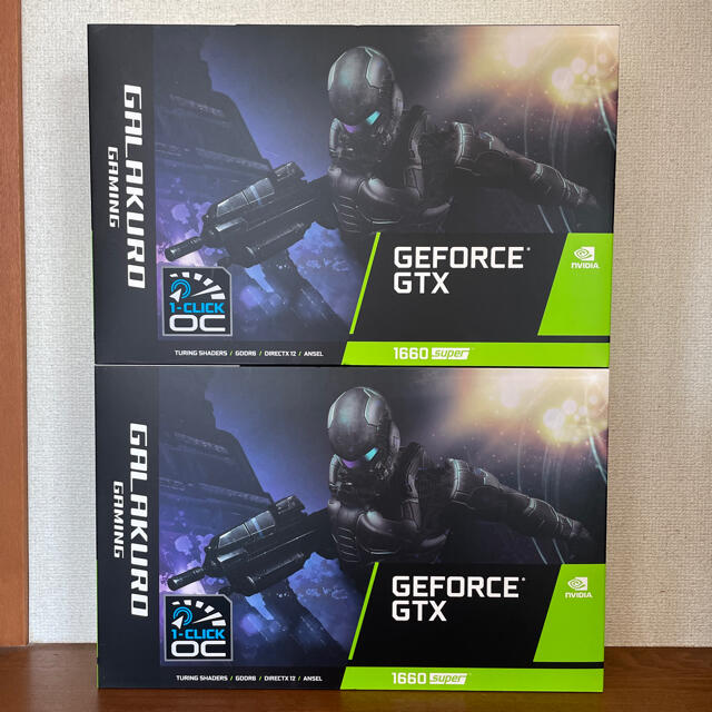 【新品未開封】玄人志向 GeForce 1660 Super 2枚セット