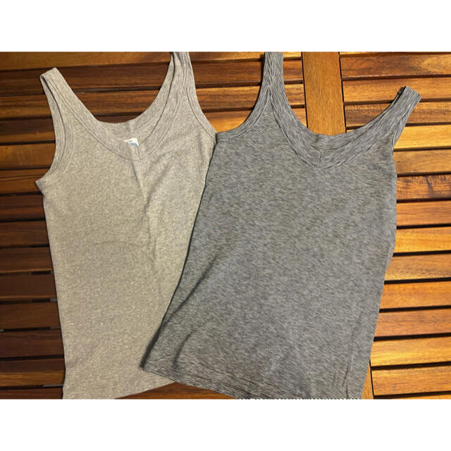 ALEXIA STAM(アリシアスタン)のSupima Slub Tank 2枚セット　タンクトップ レディースのトップス(タンクトップ)の商品写真