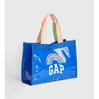 ギャップキッズ(GAP Kids)の新品未使用 GAP キッズ プールバッグ ブルー レインボー(その他)