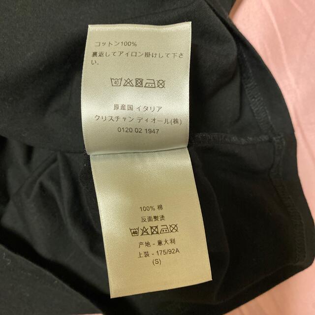 Dior HOMME ディオールオム ブランドロゴNEWAVE半袖Tシャツ ブラック 733J603N8612