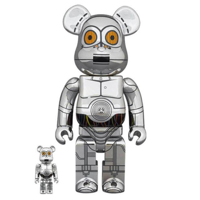 MEDICOM TOY(メディコムトイ)のBE@RBRICK TC-14(TM) 100％ & 400％ 新品 未開封 エンタメ/ホビーのフィギュア(その他)の商品写真