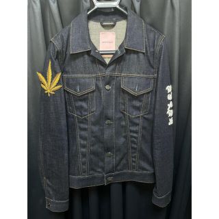 国内正規品 palm angels バームエンジェルス デニムジャケット(Gジャン/デニムジャケット)