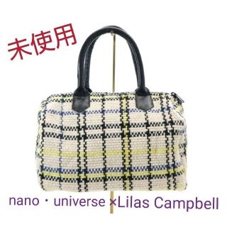 ナノユニバース(nano・universe)の未使用　nano universe×Lilas Campbell　ボストン(ボストンバッグ)