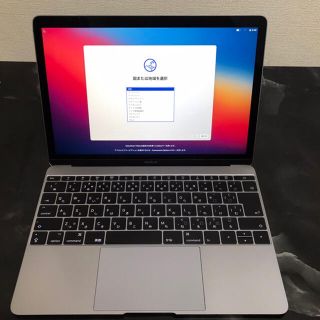 マック(Mac (Apple))のMacbook 12インチ 2017 i5 16GB/512GB(ノートPC)