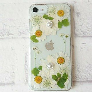 押し花ケース★特別価格１点(iPhoneケース)