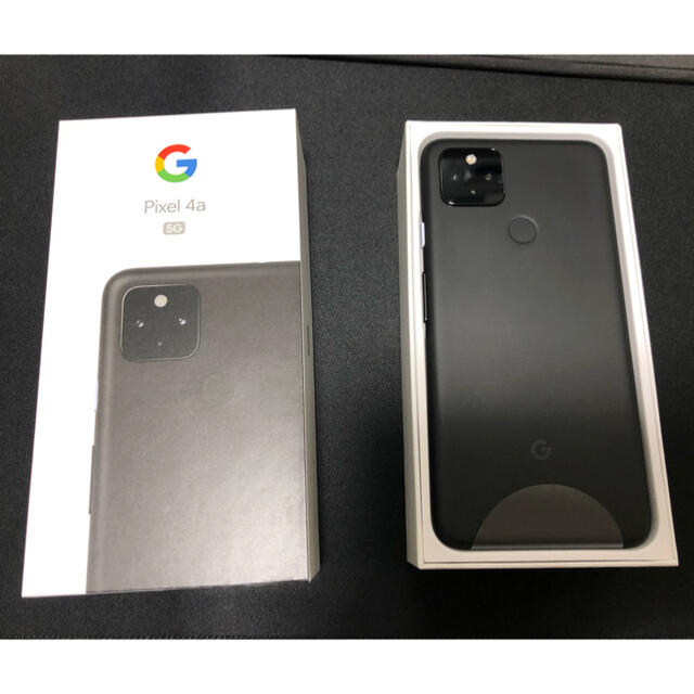 未使用）Google Pixel4a 5G Black 128GB SIMフリー