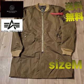 アルファインダストリーズ(ALPHA INDUSTRIES)のUNITED ARROWS　b&y monkey time 別注　ma-1(ブルゾン)