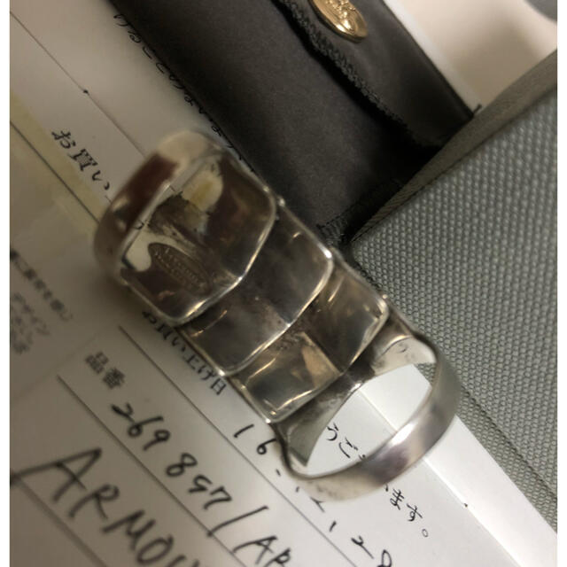 Vivienne Westwood(ヴィヴィアンウエストウッド)のVivienneWestwood ARMOUR RING メンズのアクセサリー(リング(指輪))の商品写真