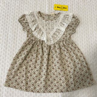 【新品】子供服　ワンピース　100(ワンピース)