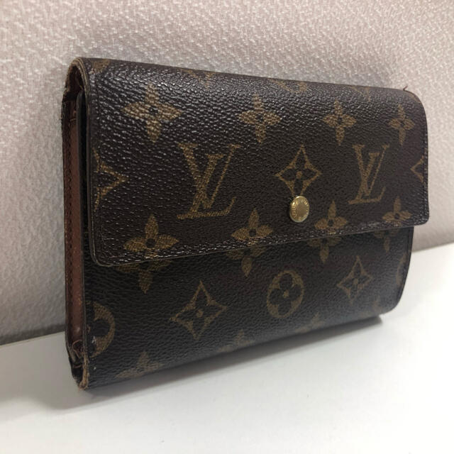 LOUIS VUITTON(ルイヴィトン)のLOUIS VUITTON ルイヴィトン  モノグラム 折り財布 レディースのファッション小物(財布)の商品写真