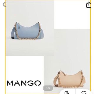 マンゴ(MANGO)のMANGO /ss チェーンショルダーバッグ　春夏(ショルダーバッグ)