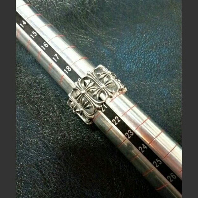 Chrome Hearts(クロムハーツ)の新品　約20.5号   CHセメタリーリング 　silver925 メンズのアクセサリー(リング(指輪))の商品写真