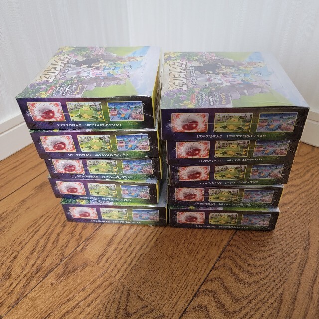 ポケモン(ポケモン)のイーブイヒーローズ　10box 未開封シュリンク付き エンタメ/ホビーのトレーディングカード(Box/デッキ/パック)の商品写真