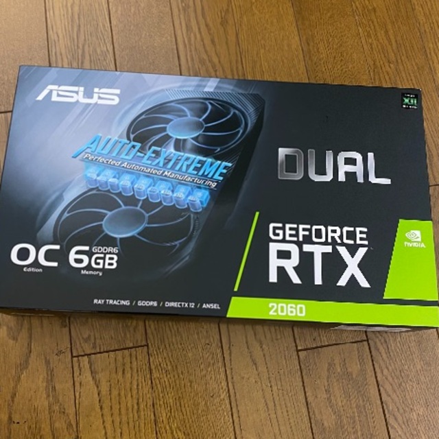 贈り物 ASUS 新品 RTX2060 GeForce Dual ASUS 3台 - PCパーツ