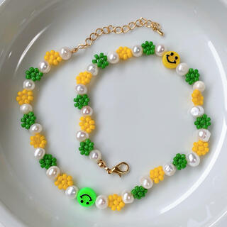 ロンハーマン(Ron Herman)の63 handmade necklace “SMILE FLOWER”(ネックレス)