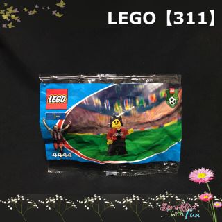 レゴ(Lego)のLEGO ミニフィグ コカコーラ サッカー スポーツ アスリート【311】(ノベルティグッズ)